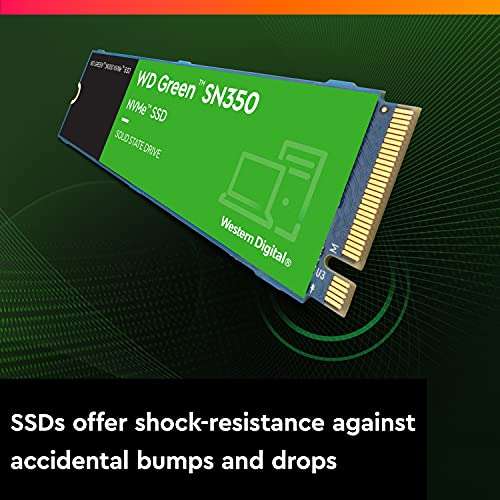 WD Green SN350 1 To M.2 NVMe SSD (Vendeur Tiers)