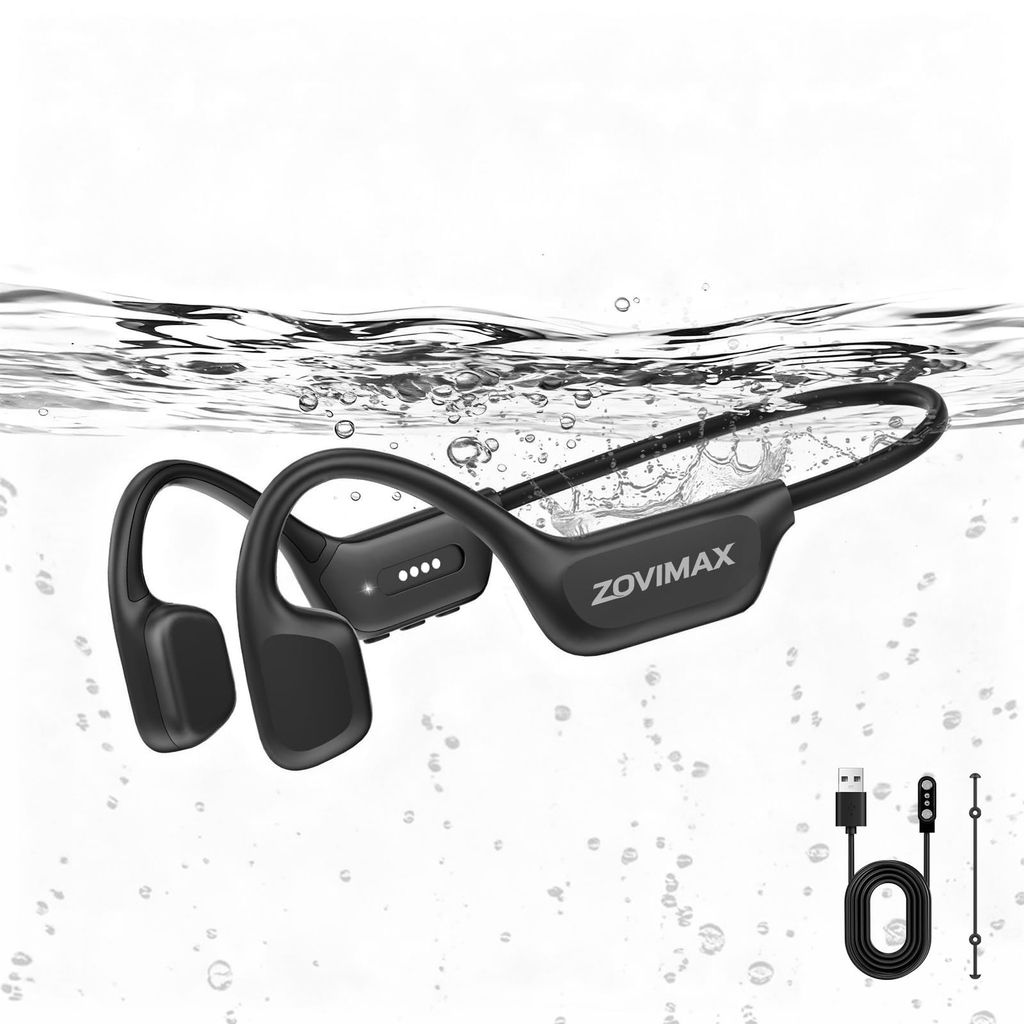 Casque Conduction Osseuse Natation Zovimax, IPX8, MP3 8 Go, Bluetooth 6.0 (vendeur tiers)