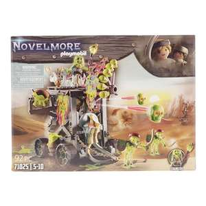 Playmobil 71025 Sal'ahari Sands : Trône du Tonnerre - Novelmore - Tour d'attaque avec Lanceur de projectiles et catapulte