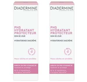 Lot de 2 crèmes de jour Diadermine - Hydratant, protecteur (2x50ml)