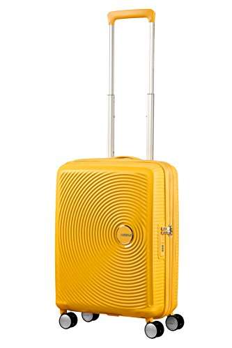 Valise American Tourister Soundbox 4 Wheel Trolley - 55 cm, golden yellow