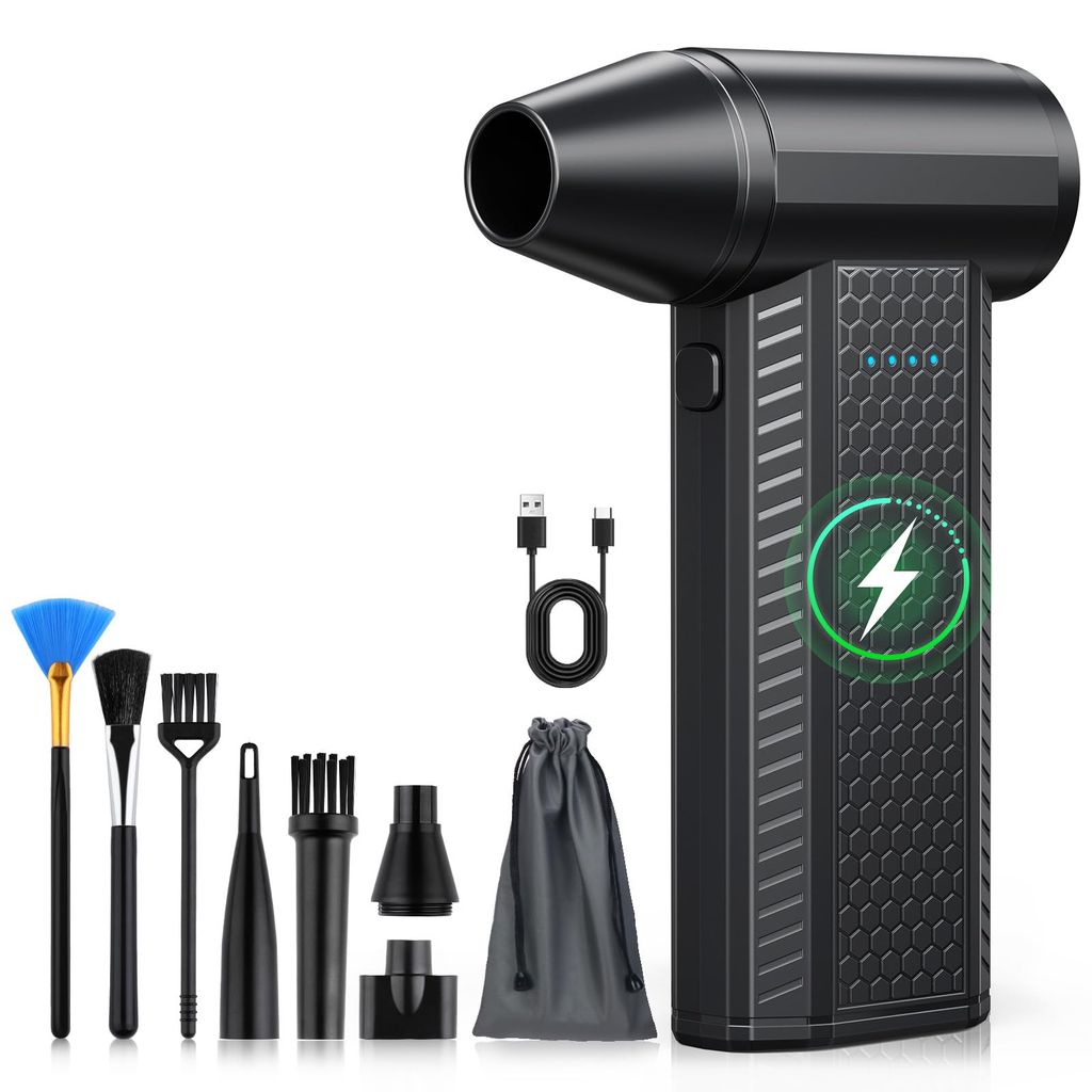 Souffleur Dépoussiéreur Fourq - Batterie 4000mAh, 4 Vitesses (Vendeur tiers)