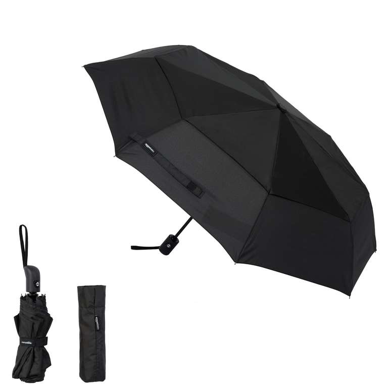 Parapluie Automatique SONU - Grand 94 Cm, Compact 38 Cm, Coupe-vent, Poignée Ergonomique - 11
