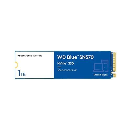 SSD interne M.2 NVMe Western Digital WD SN570 (WDS100T3B0C) - 1 To (Jusqu'à 3500-3000 Mo/s en Lecture-Ecriture)