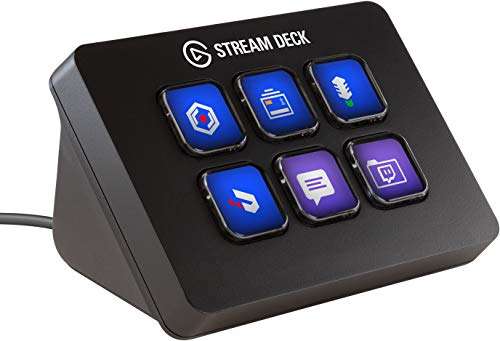 Contrôleur Elgato Stream Deck Mini - 6 touches macro, action de déclenchement dans les applications et logiciels