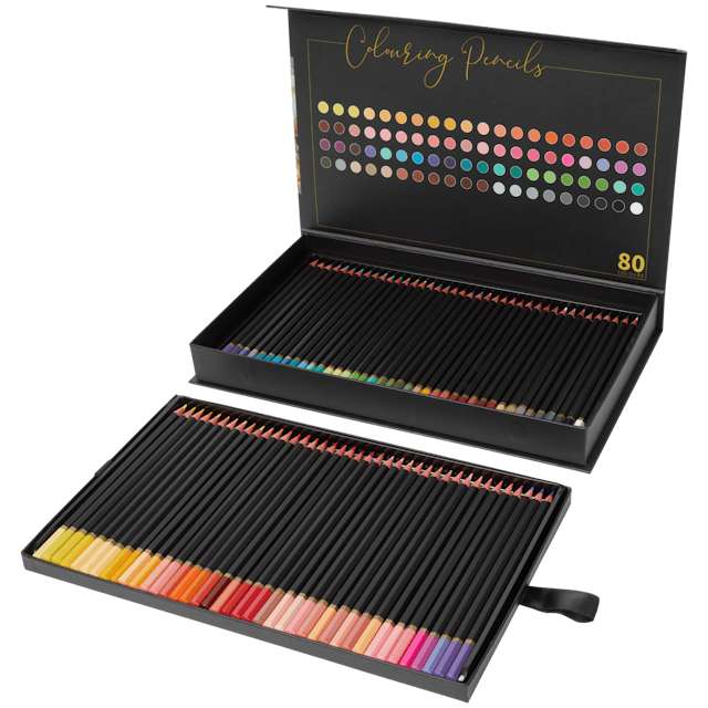 80 Crayons de couleur Craft Sensations