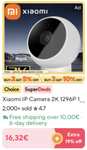 Caméra de surveillance Xiaomi Mi 2K (Support Magnétique)