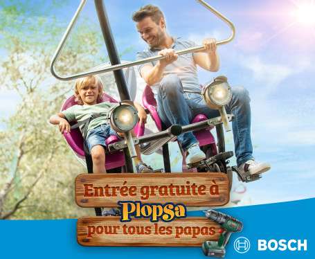 Plopsaland ou Plopsaqua ≥ 1m adulte acheté = 1 ticket ≥ 1m offert (plopsalanddepanne.be - Frontaliers Belgique)