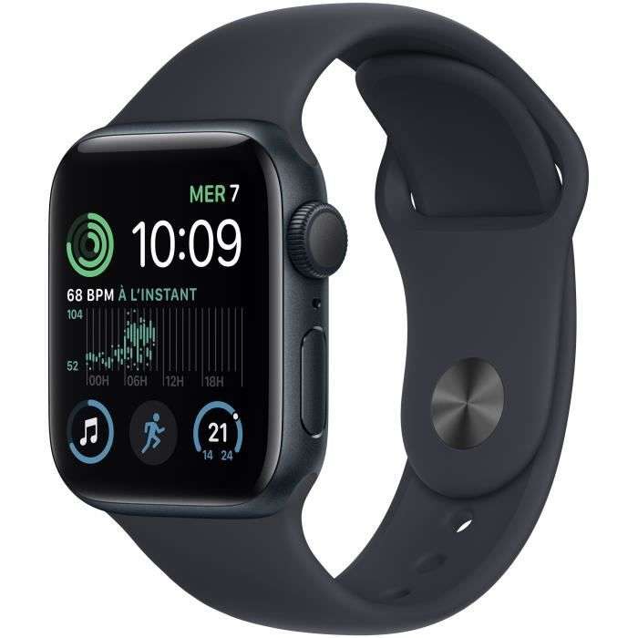 [CDAV] Montre connectée Apple Watch SE GPS 2022 (2ème génération) - 40mm à 249€ & 44mm à 299€ (Plusieurs coloris)