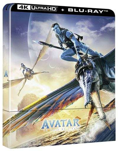 [Précommande] Blu-ray 4K Avatar 2 La Voie de L'Eau - Edition limitée Steelbook