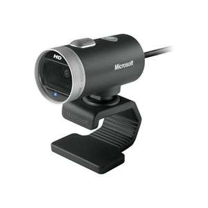Webcam Microsoft LifeCam Cinema - Filaire USB 2.0, Caméra couleur, 1280x720p, Microphone intégré, Noir