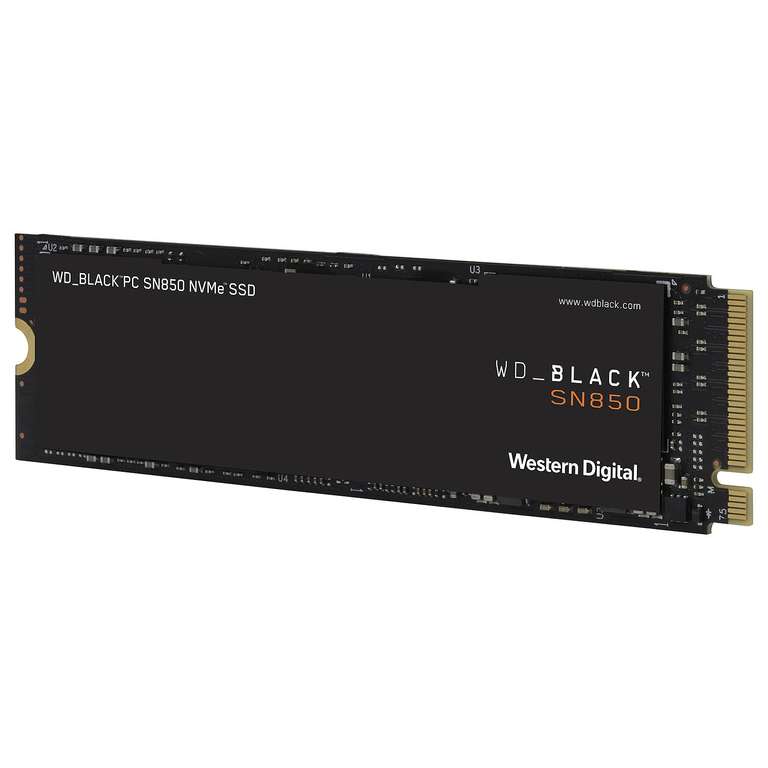 SSD NVMe M.2 WD_Black SN850 - 1To, PCIe Gén4, 7 000 Mo/s