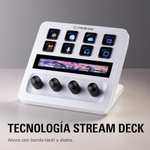 [Prime ES] Elgato Stream Deck + White, mélangeur audio, contrôleur Live et Studio streaming, jeux, bande tactile