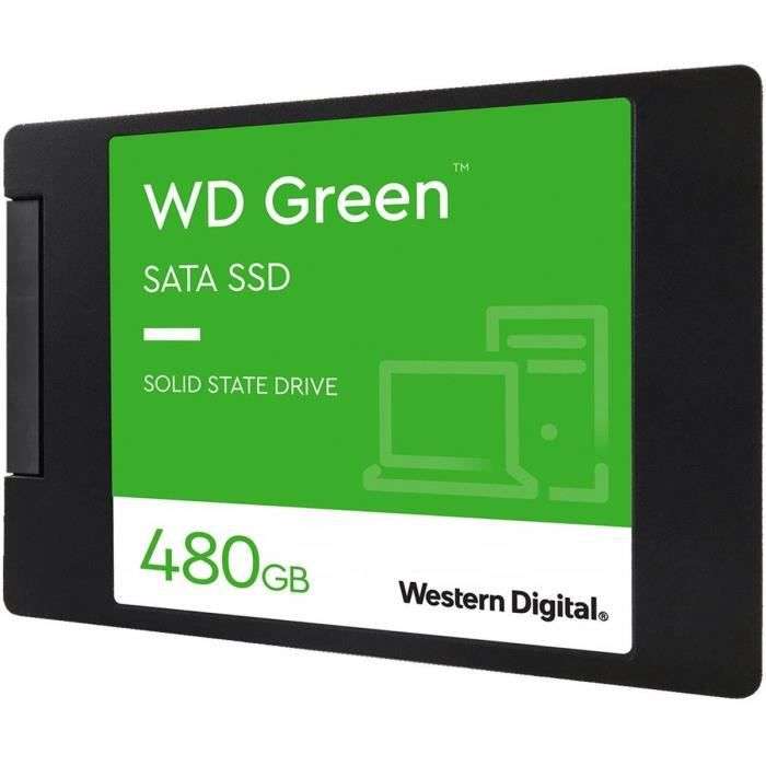 SSD Interne 2.5" Western Digital WD Green WDS480G2G0A - 480 Go