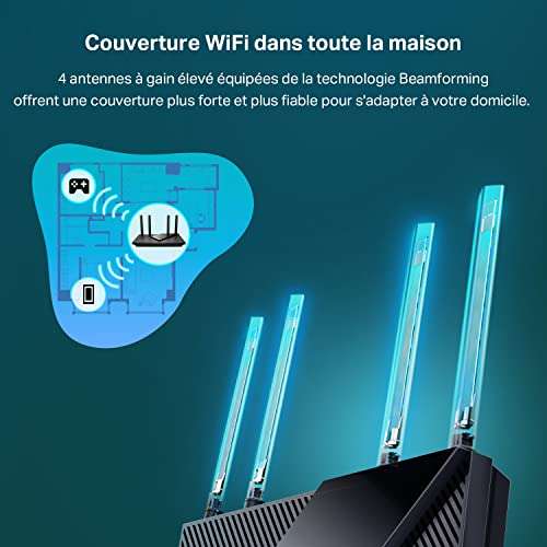 Passez au Wi-Fi 6 à moindre frais avec ce routeur TP-Link en promotion