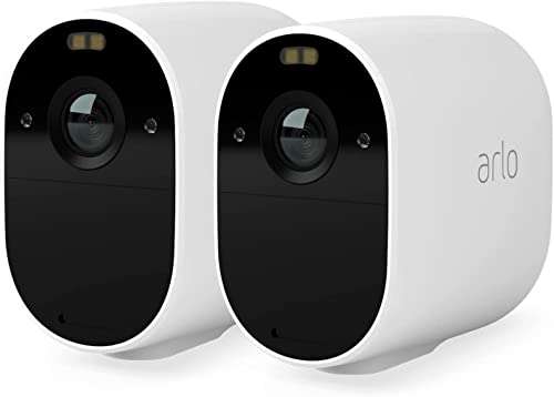 Pack de 2 caméras de surveillance sans fil Arlo Essential