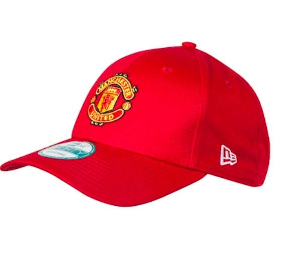 casquettes Homme, New Era 9FORTY Manchester United FC Cap, Rouge