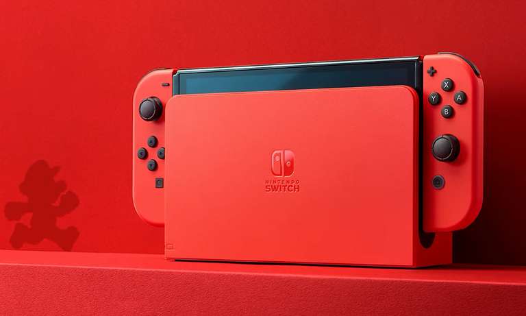 [Précommande] Console Nintendo Switch - Modèle OLED Edition Mario (rouge)
