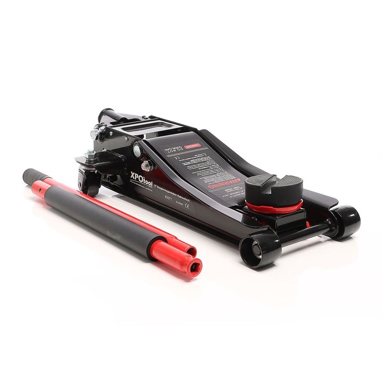 Cric Hydraulique De Plancher Manœuvrable Xpotool - 3T Poids max, 29 Kg Hauteur De Levage 85-500mm avec Piston Double (Vendeur tiers) — Carrefour