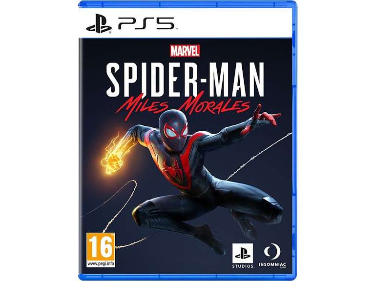 Sélection de jeux PS4 et Ps5 en promotion - Ex: Spiderman Miles Morales sur PS5 (Frontaliers Belgique)