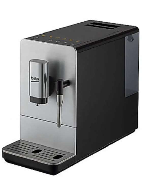 Machine café grain broyeur Beko CEG5311x - Ecran tactile + buse vapeur incluse
