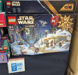 Calendrier de l'avent Lego Star Wars (via 9.6€ fidélité) - Auchan v2 à Villeneuve d'Ascq (59)