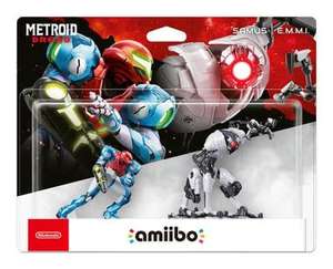 Figurines Amiibo Metroid Dread Samus et E.M.M.I (Magasins disponibles)