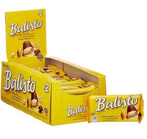 Maxi Pack de 20 Barres Balisto - Biscuit Miel Amandes enrobée de chocolat au lait