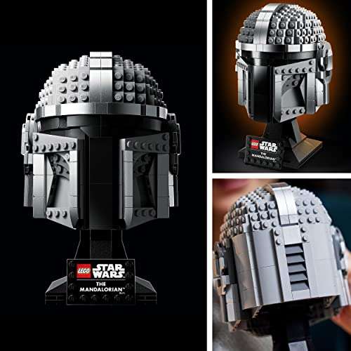 Jeu de construction LEGO Star Wars (75328) - Le casque du Mandalorien (Via Coupon)