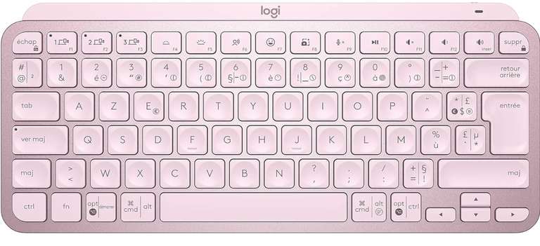 Logitech MX Keys Mini for Mac – Clavier sans fil minimaliste