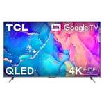TV QLED 75" TCL 75C635 (2022) - 4K UHD, Google TV, HDMI 2.1 (Via ODR 100€)