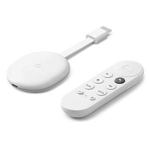 Passerelle multimédia Google Chromecast avec Google TV (Via 7€ sur la carte)
