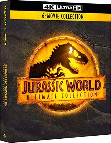 Coffret Blu-ray Jurassic World 4K : 1 à 6 (Vendeur tiers)