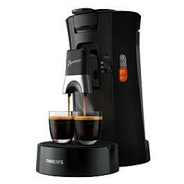 Machine a café dosette Noire + 2 tasses - PHILIPS CSA240/22 SENSEO Select  Eco - Tour de France…
