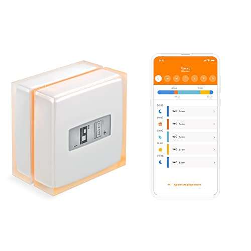 [Prime] Thermostat Connecté et Intelligent Netatmo NTH01-FR-EC