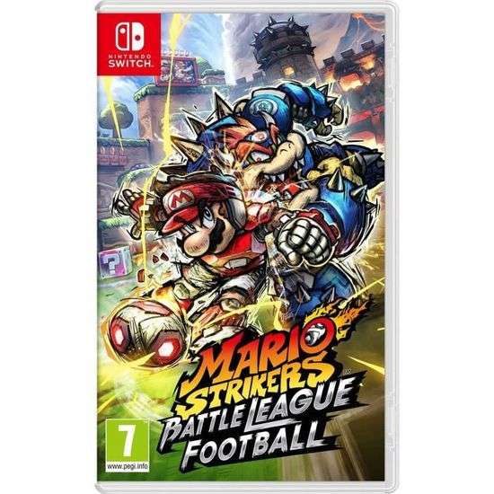 1 jeu Nintendo Switch acheté = Le 2ème à -50% (Le moins cher) - Ex: Nintendo Switch Sports + Mario Strikers : Battle League Football