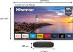 Vidéoprojecteur Laser TV home cinéma Hisense 120L5F-A12 + écran (Via ODR de 500€)