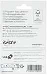 Sachet de 20 étiquettes écolier Avery - 6 x 56 mm