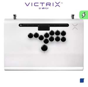 Stick d'arcade Victrix Pro FS-12 Arcade Fight Stick Blanc Licencié - PS5