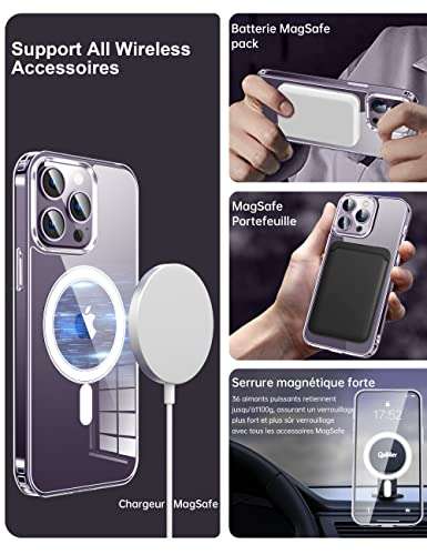 Coque pour smartphone iPhone Pro Max - Compatible MagSafe (vendeur tiers)