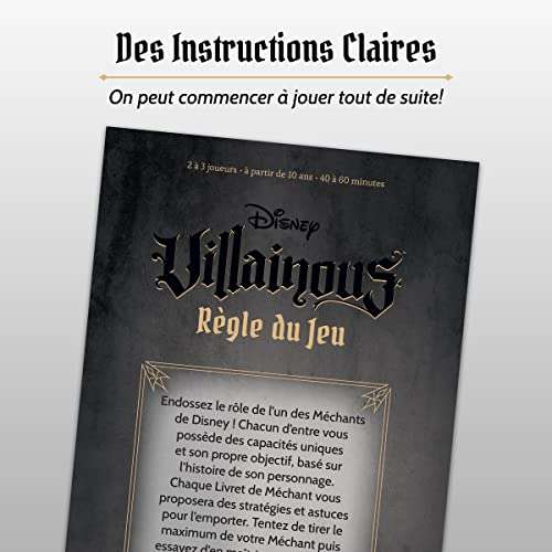 [Prime] Jeu de société Disney Villainous Extension 2 - La fin est proche - Version française