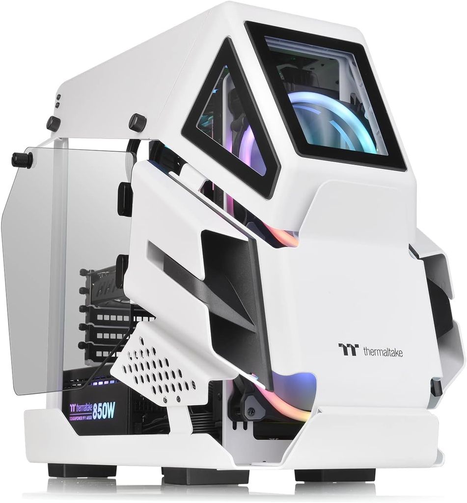 Boîtier PC Thermaltake AH T200 Snow PC-Chassis - Micro-ATX