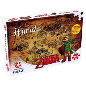 Puzzle Zelda Hyrule de 500 pièces + 1 poster offert (version française)