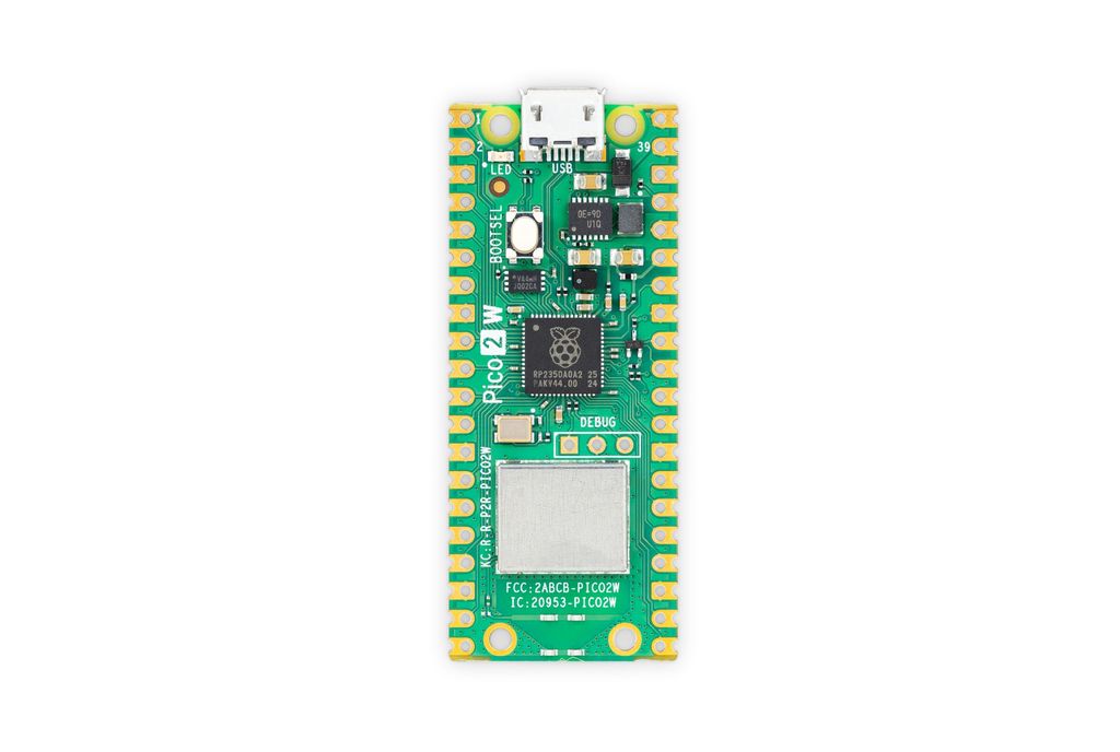 Microcontrôleur Raspberry Pi Pico 2W (Vendeur Tiers)