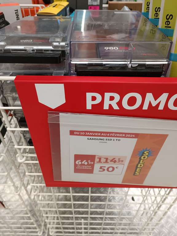 SOLDES : le SSD Samsung 980 PRO de 1 To à un excellent prix