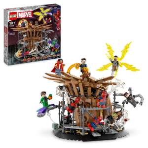 Lego 76261 Marvel Le Combat Final de Spider-Man : No Way Home - avec 3 Peter Parkers, Bouffon Vert, Electro, Ned, Dr Strange et MJ