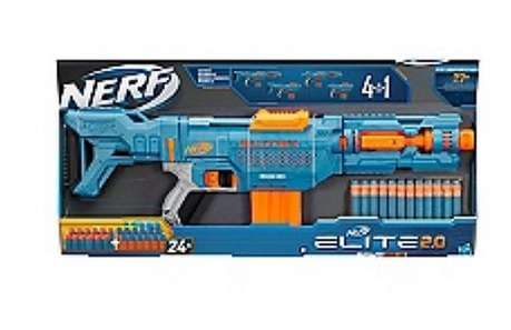 Jouet Pistolet Nerf Elite 2.0 - Echo CS-10 + 24 fléchettes incluses