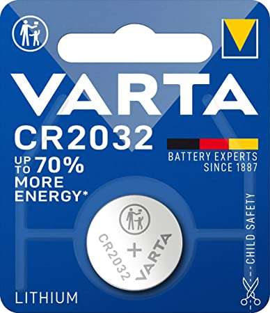 Pile Lithium bouton Varta CR2032 - 3V
