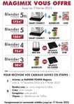 Blender Magimix Power 4 Jaune + Mini Bol ou Balance Cuisine & Livre (via ODR°