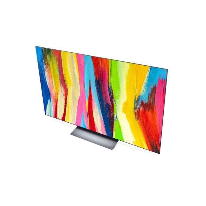 TV 55" LG 55C2 (2022) - OLED Evo, 4K, 100Hz, HDMI 2.1, HDR10 Pro, Dolby Vision IQ & Atmos, Alpha 9 Gen5, VRR / ALLM, FreeSync, Smart TV